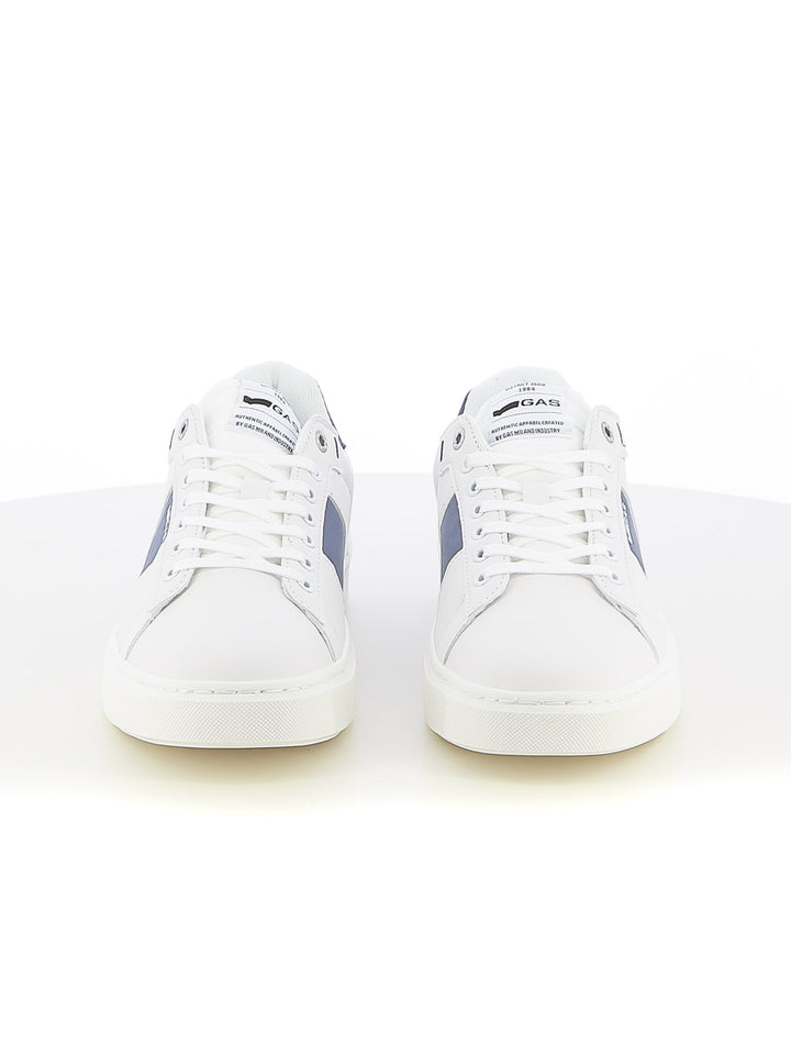 Sneakers stringate uomo GAS GAM514520 bianco blu | Costa Superstore