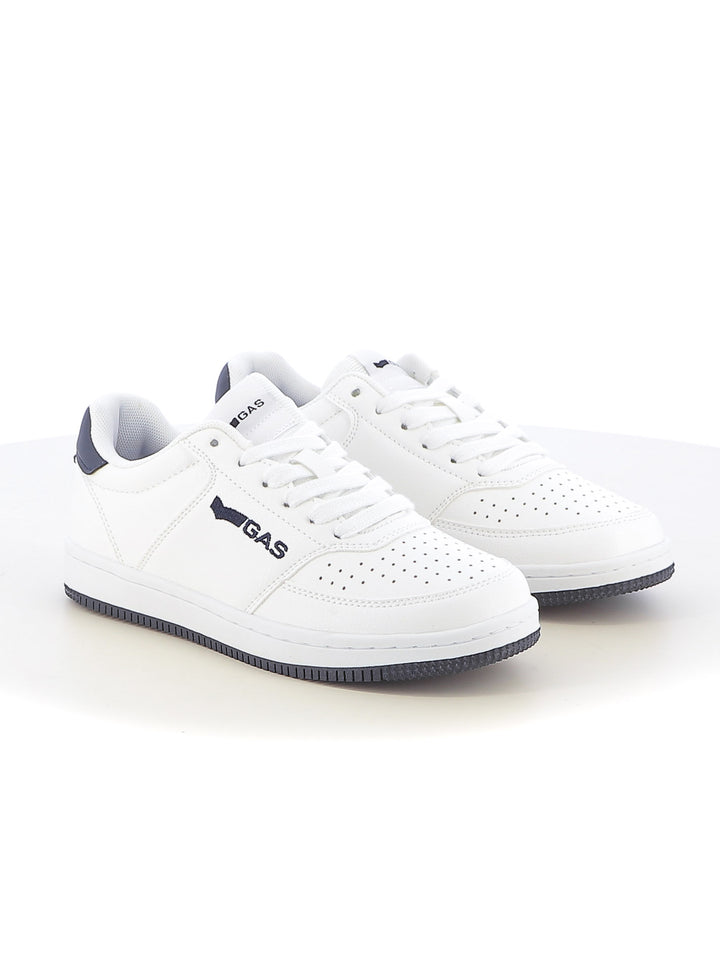 Sneakers stringate ragazzo GAS GAM514600J bianco blu | Costa Superstore