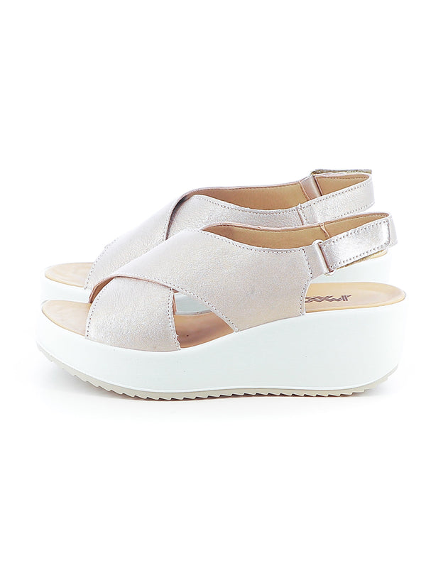 Sandali con cross-strap donna IMAC 757620 beige chiaro | Costa Superstore