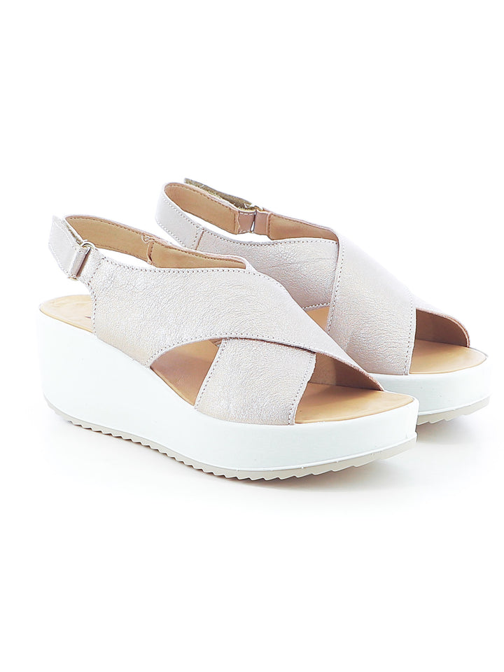 Sandali con cross-strap donna IMAC 757620 beige chiaro | Costa Superstore