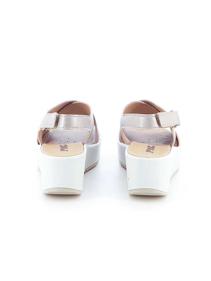 Sandali con cross-strap donna IMAC 757620 beige chiaro | Costa Superstore