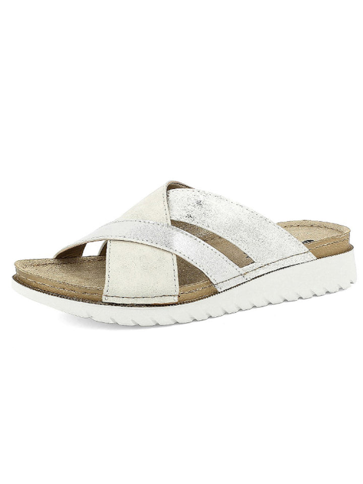 Ciabattine donna INBLU CN45 grigio chiaro | Costa Superstore