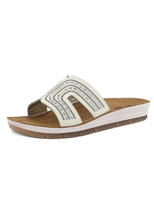 Ciabattine donna INBLU CP52 grigio chiaro | Costa Superstore