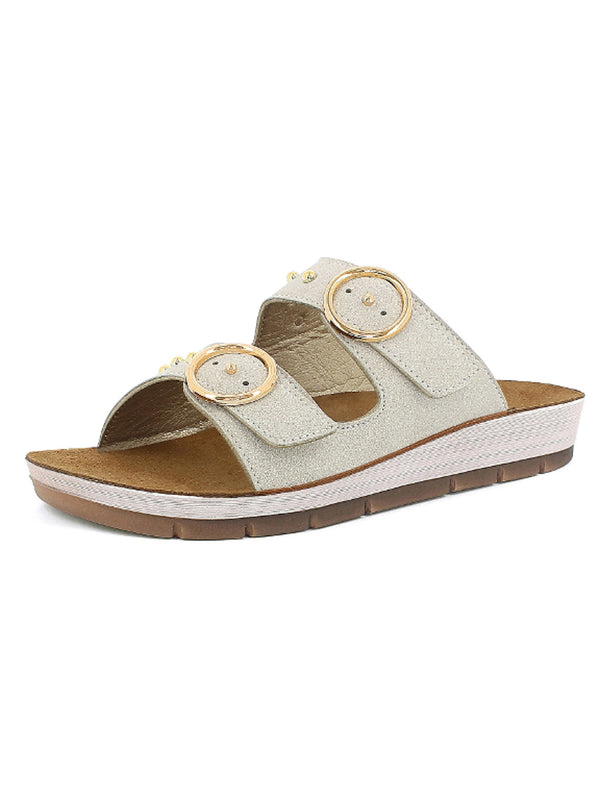 Ciabattine donna INBLU CP54 grigio chiaro | Costa Superstore