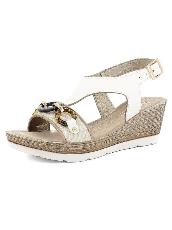 Sandali con cinturino donna INBLU EL32 bianco | Costa Superstore