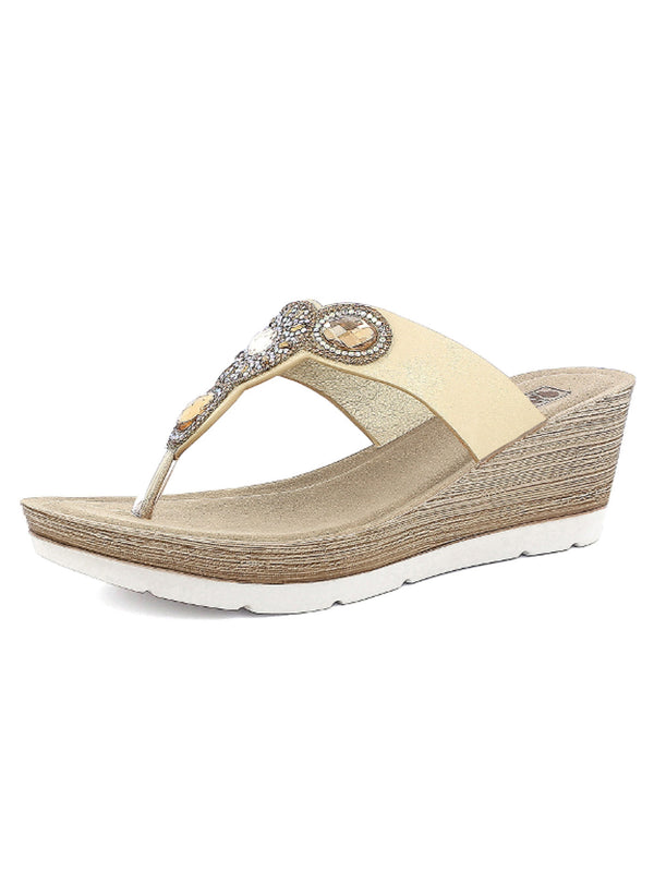 Infradito sandali donna INBLU EL35 beige chiaro | Costa Superstore