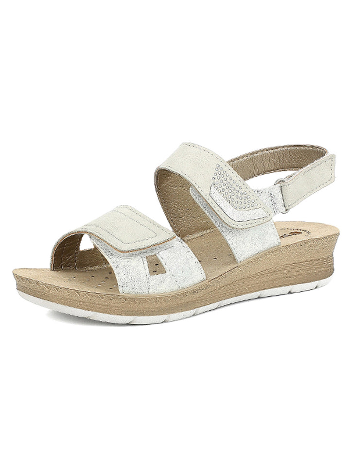 Sandali comfort donna INBLU FC61 grigio chiaro | Costa Superstore