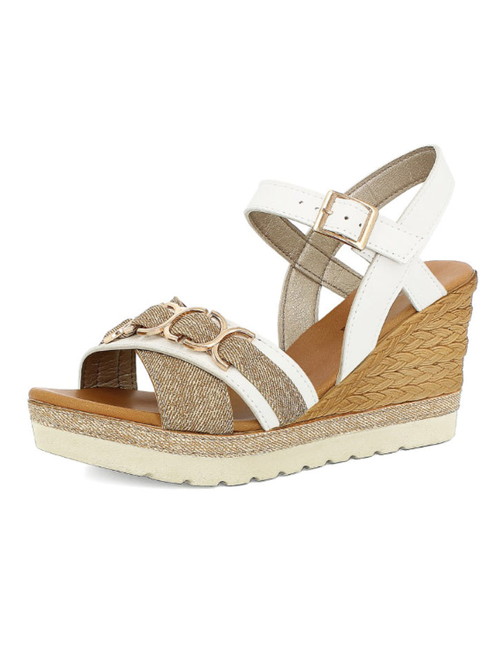 Sandali con cinturino donna INBLU FG41 bianco | Costa Superstore