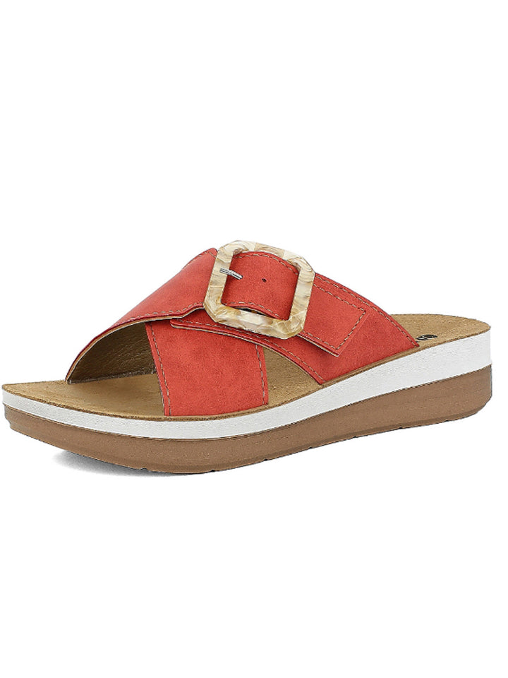 Ciabattine donna INBLU FT20 rosso | Costa Superstore