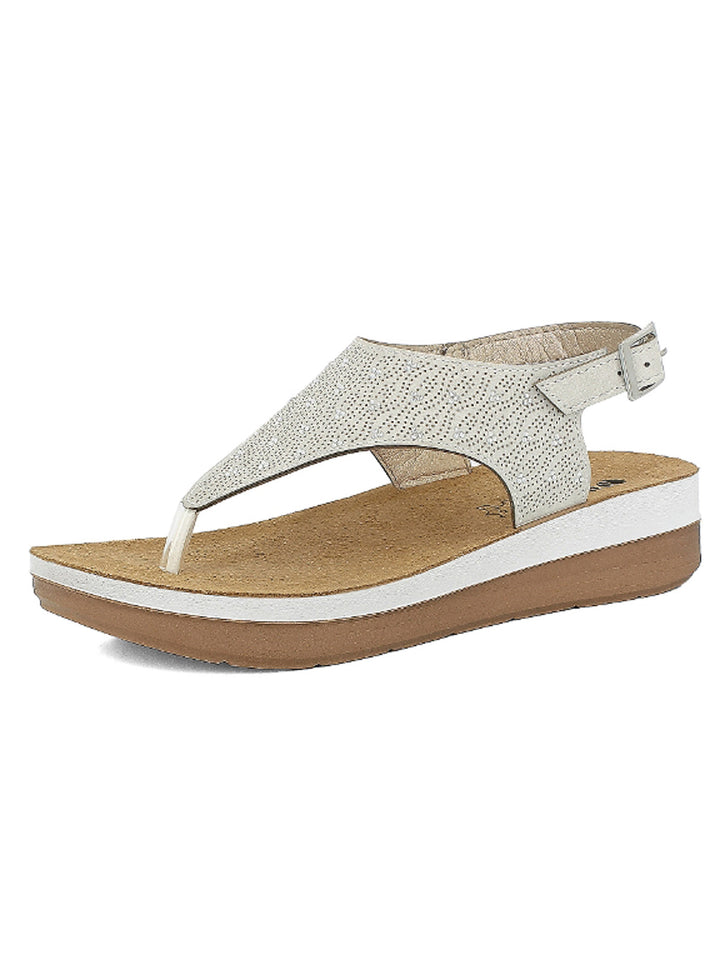 Infradito sandali donna INBLU FT22 grigio chiaro | Costa Superstore