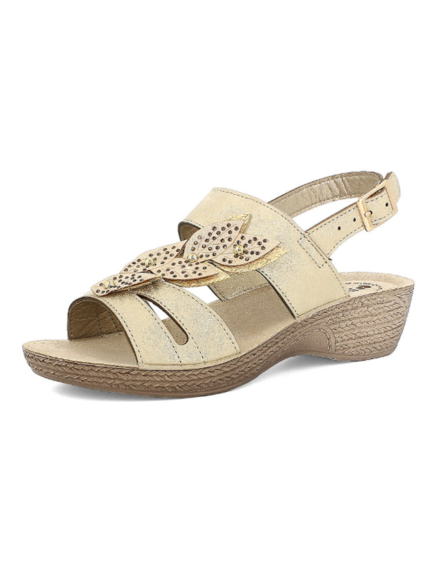 Sandali con cinturino donna INBLU GL65 beige chiaro | Costa Superstore