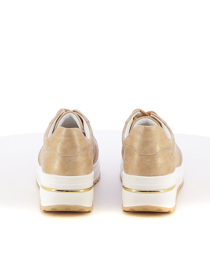 Sneakers stringate donna INBLU IN421 beige chiaro | Costa Superstore