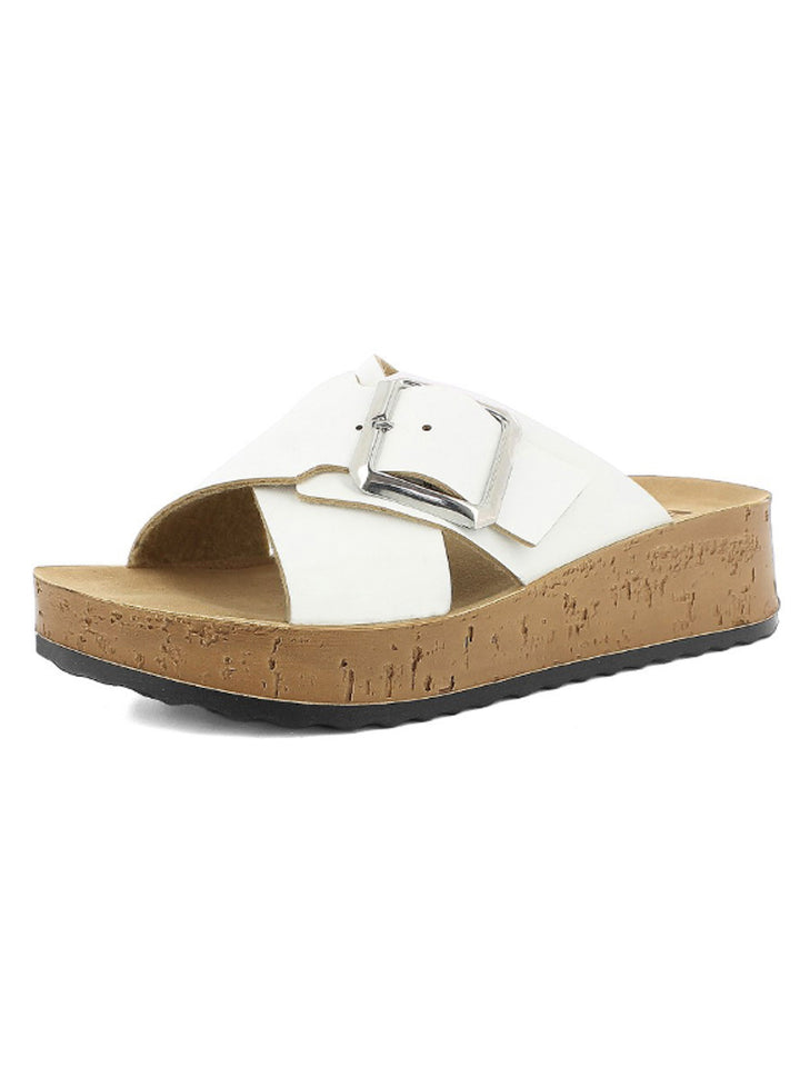 Ciabattine donna INBLU PK42 bianco | Costa Superstore
