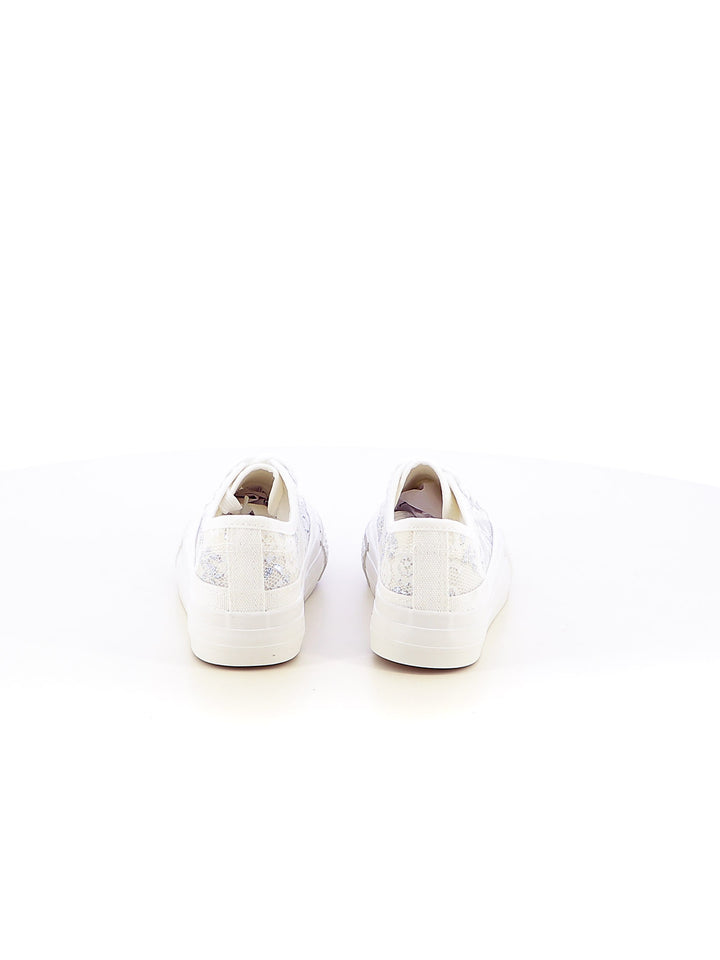 Sneakers in tela bambina JEK JO E101BA bianco argento | Costa Superstore