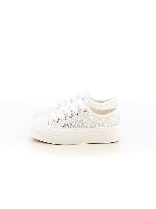 Sneakers in tela bambina JEK JO E111BA bianco | Costa Superstore