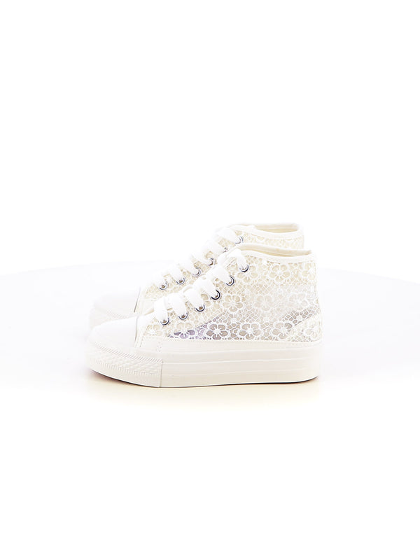 Sneakers in tela bambina JEK JO E115BA bianco | Costa Superstore