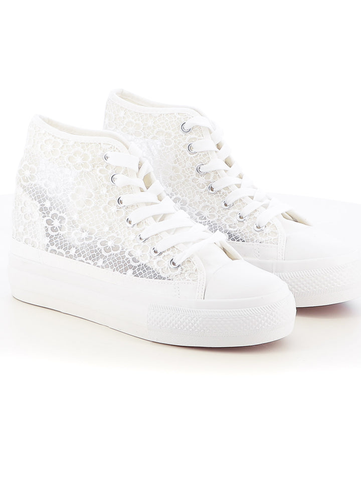 Sneakers in tela donna JEK JO E115 bianco | Costa Superstore