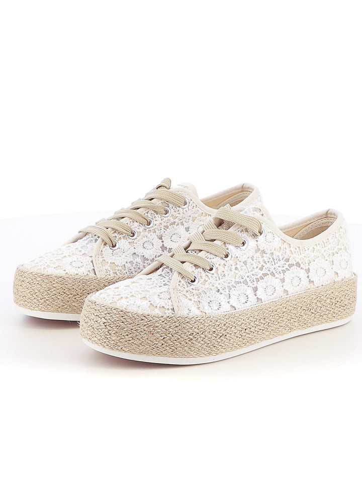 Sneakers in tela donna JEK JO E122 beige scuro | Costa Superstore