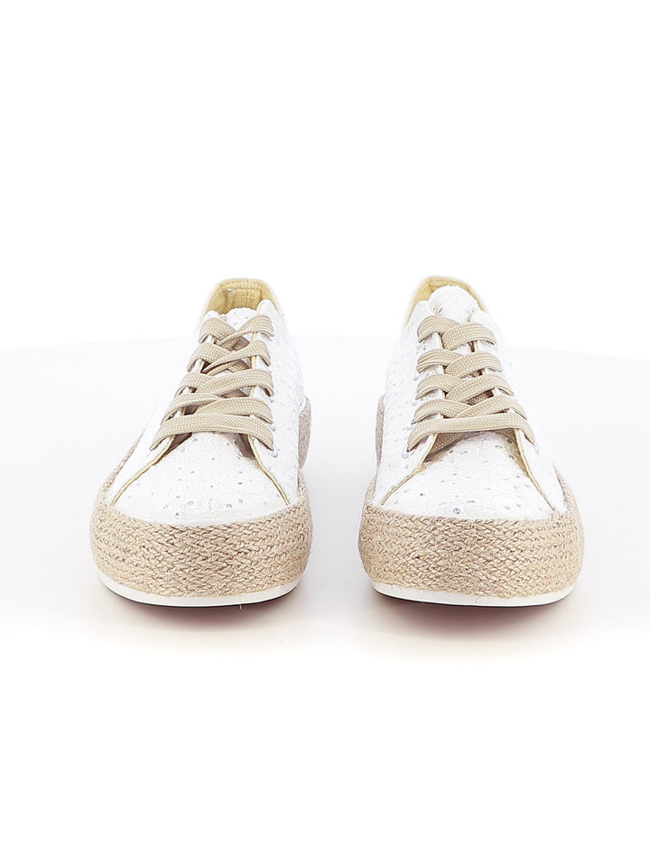 Sneakers in tela donna JEK JO E126 bianco | Costa Superstore