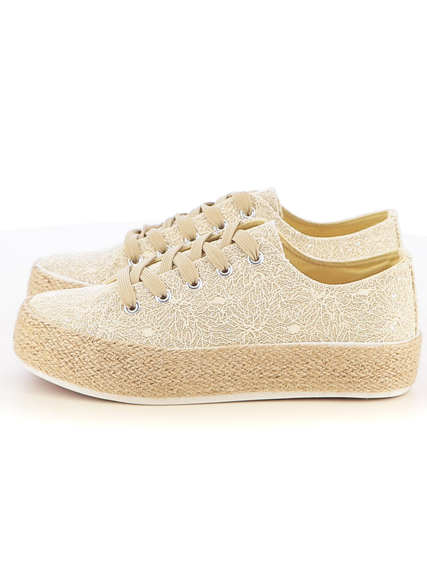 Sneakers in tela donna JEK JO E127 beige chiaro | Costa Superstore