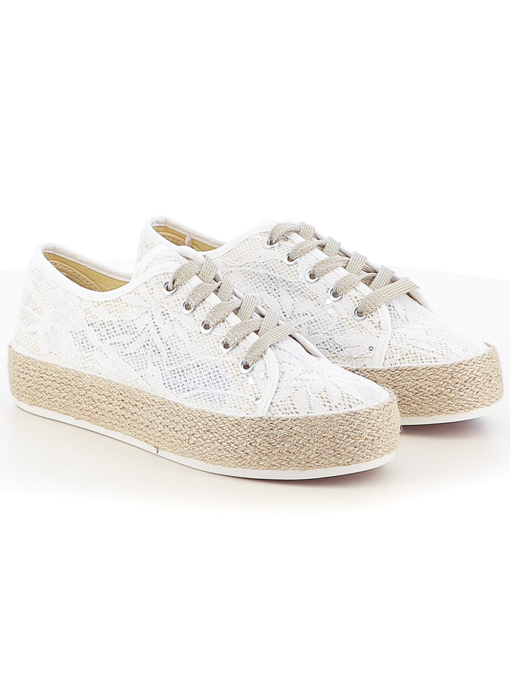Sneakers in tela donna JEK JO E128 bianco | Costa Superstore