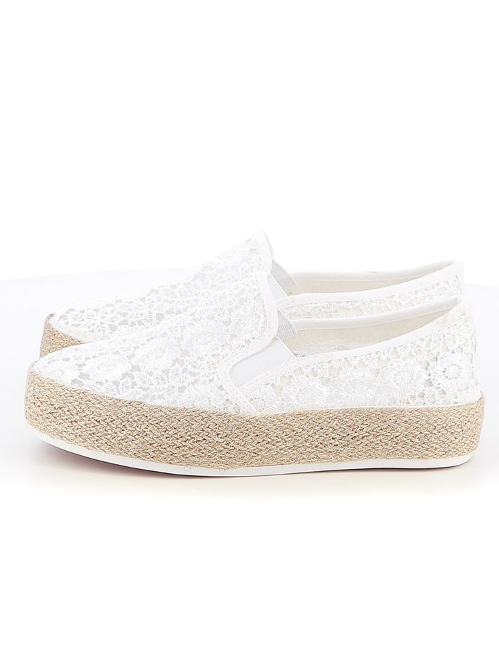 Espadrillas donna JEK JO E130 bianco | Costa Superstore