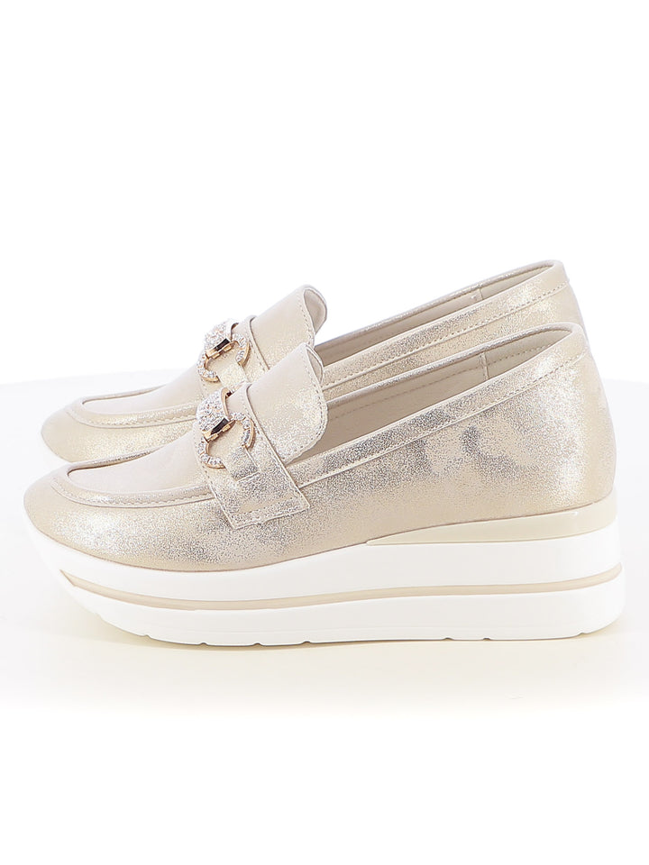 Mocassini donna JEK JO E40 beige scuro | Costa Superstore