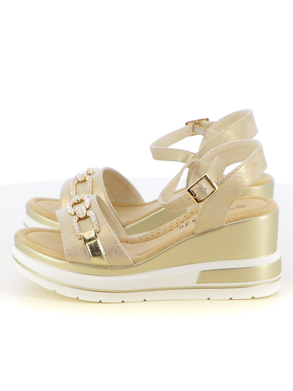 Sandali con cinturino donna JEK JO E425 beige scuro | Costa Superstore