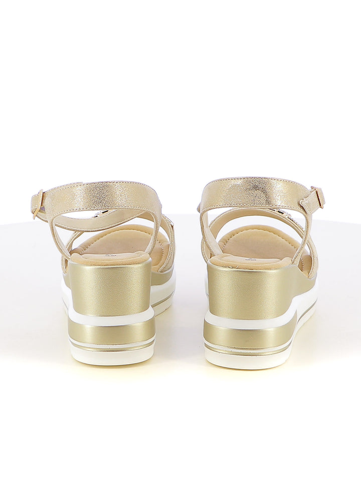 Sandali con cinturino donna JEK JO E425 beige scuro | Costa Superstore