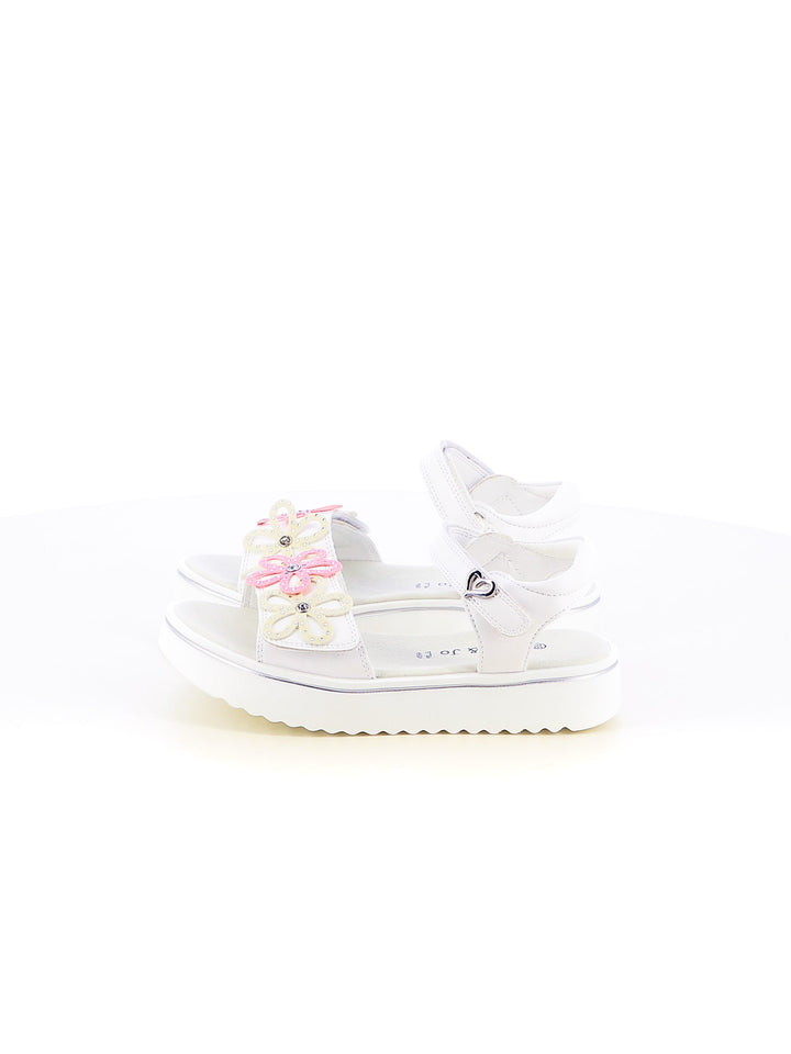 Sandaletti bambina JEK JO E530B bianco | Costa Superstore