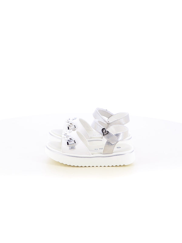 Sandaletti bambina JEK JO E534A bianco argento | Costa Superstore