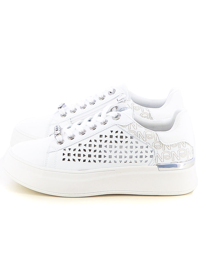 Sneakers stringate donna JEK JO E91 bianco | Costa Superstore