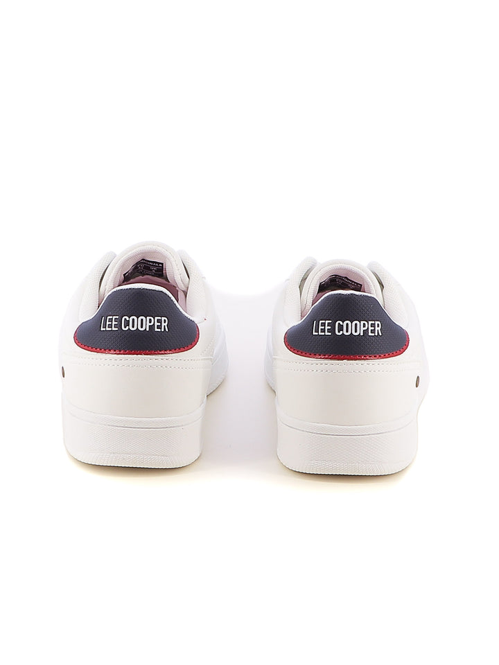 Sneakers stringate uomo LEE COOPER LCM512304 LORENZ bianco | Costa Superstore