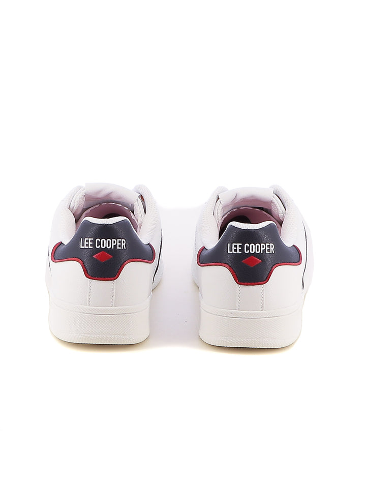 Sneakers stringate uomo LEE COOPER LCM512508 PRIME bianco | Costa Superstore