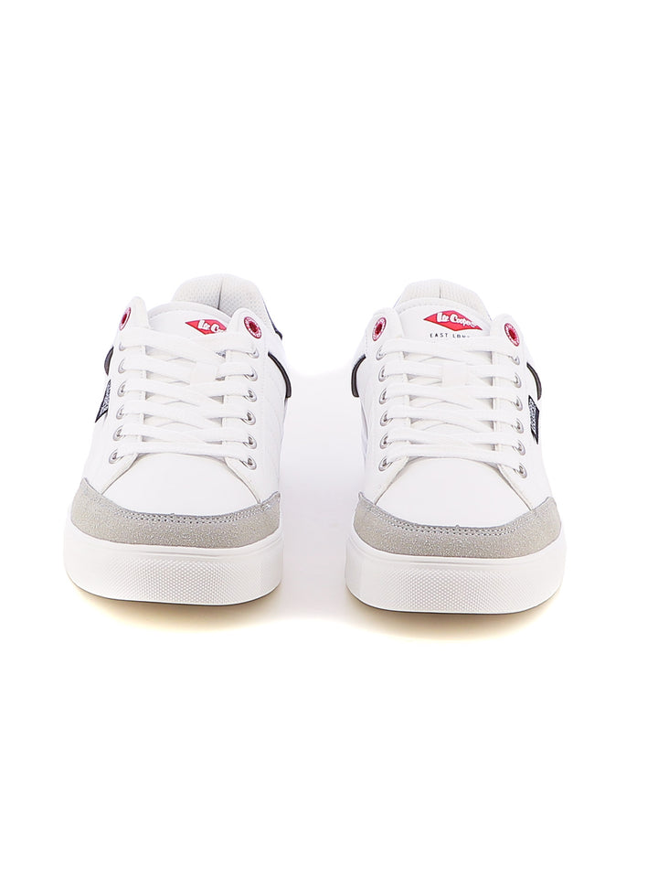 Sneakers stringate uomo LEE COOPER LCM512509 PORTLAND bianco | Costa Superstore