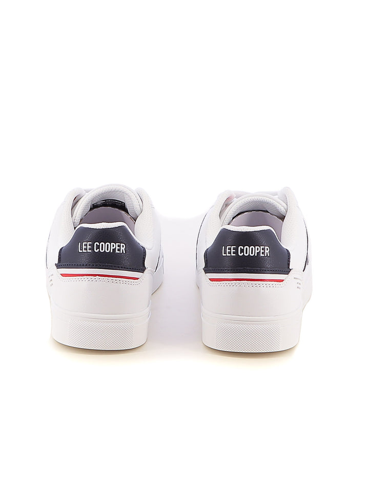 Sneakers stringate uomo LEE COOPER LCM512509 PORTLAND bianco | Costa Superstore