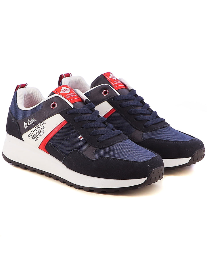Sneakers stringate uomo LEE COOPER LCM512716 RUSH blu | Costa Superstore