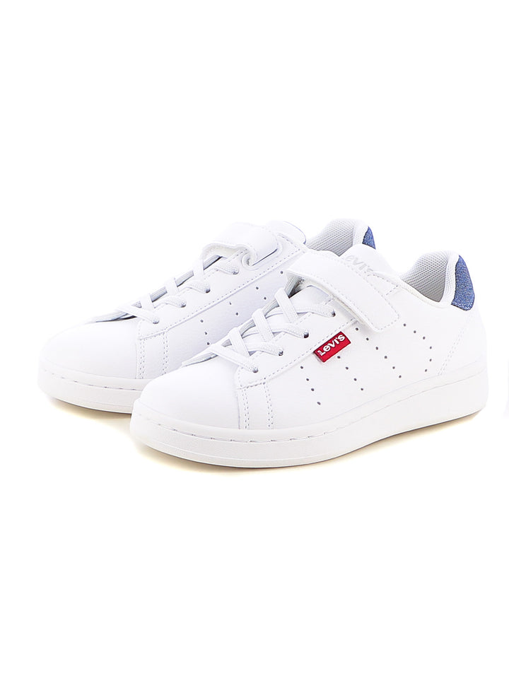 Sneakers sportive bambino LEVIS AVENUE VAVE0241S bianco blu | Costa Superstore