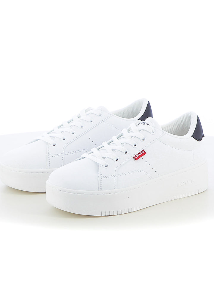 Sneakers sportive donna LEVIS EMPIRE VUNB0021S bianco nero | Costa Superstore