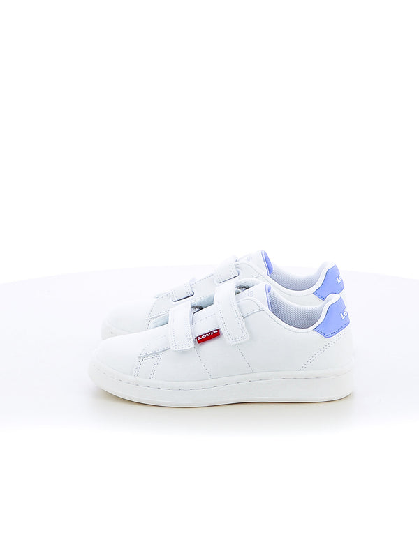 Sneakers con strappi bambino LEVIS VAVE0230S BELL JR bianco blu | Costa Superstore