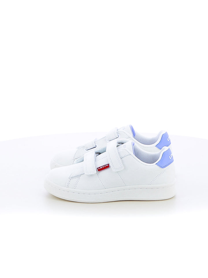 Sneakers con strappi bambino LEVIS VAVE0230S BELL JR bianco blu | Costa Superstore