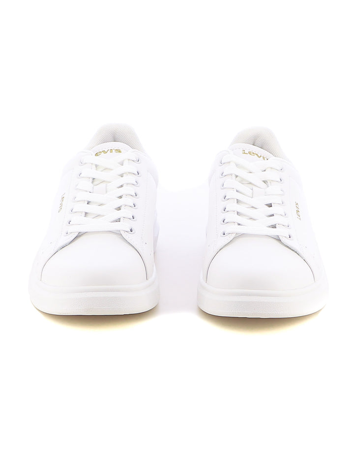 Sneakers stringate donna LEVIS VELL0091S ELLIS SE bianco oro | Costa Superstore