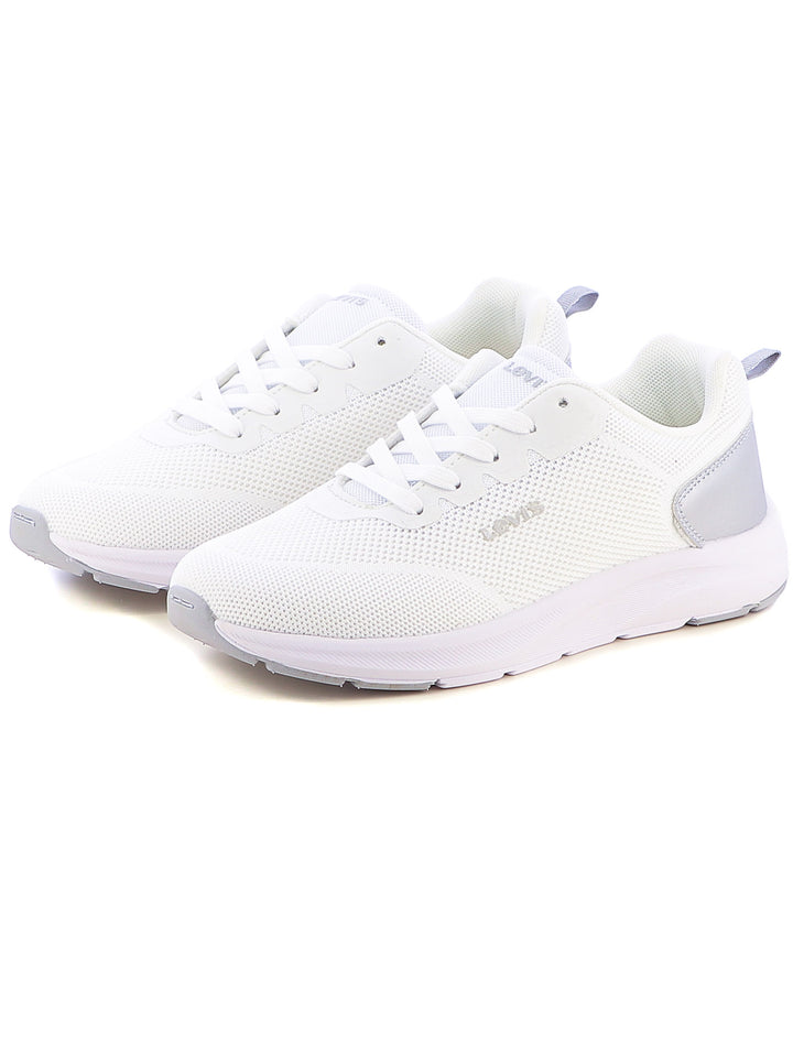 Sneakers stringate donna LEVIS VHUD0021T HUDSON BA bianco argento | Costa Superstore