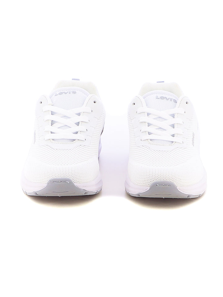 Sneakers stringate donna LEVIS VHUD0021T HUDSON BA bianco argento | Costa Superstore