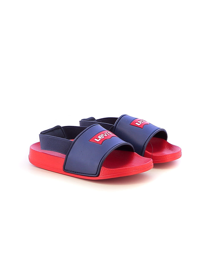 Ciabattine bambino LEVIS VPOL0188S blu | Costa Superstore