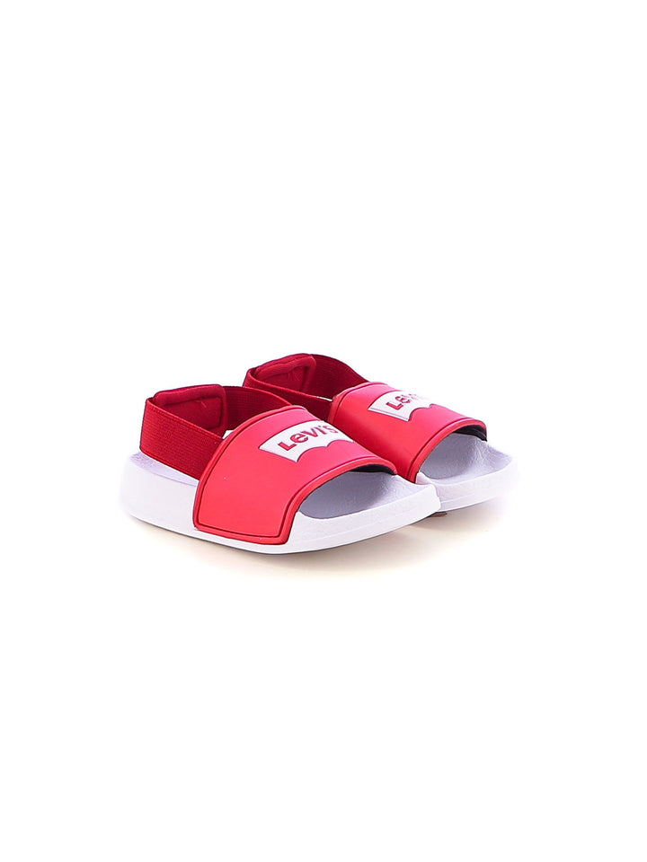 Ciabattine bambino LEVIS VPOL0188S rosso | Costa Superstore
