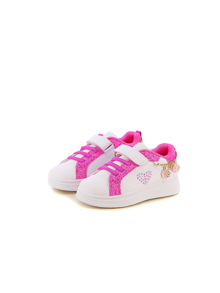 Sneakers con strappi bambina LOVE DETAILS 129-313 fuxia | Costa Superstore
