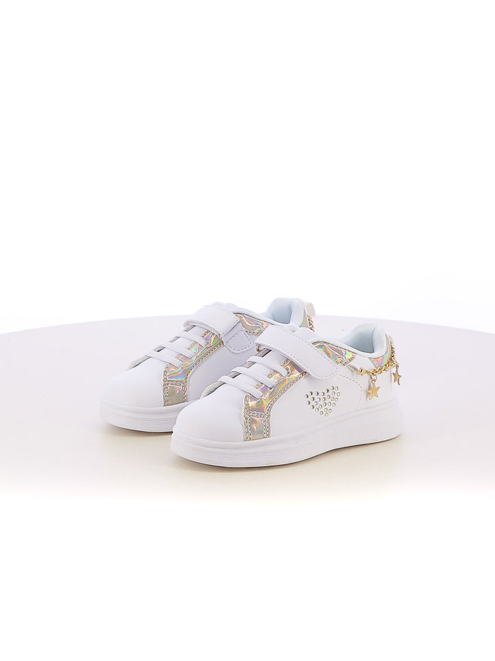Sneakers con strappi bambina LOVE DETAILS 129-314 oro | Costa Superstore