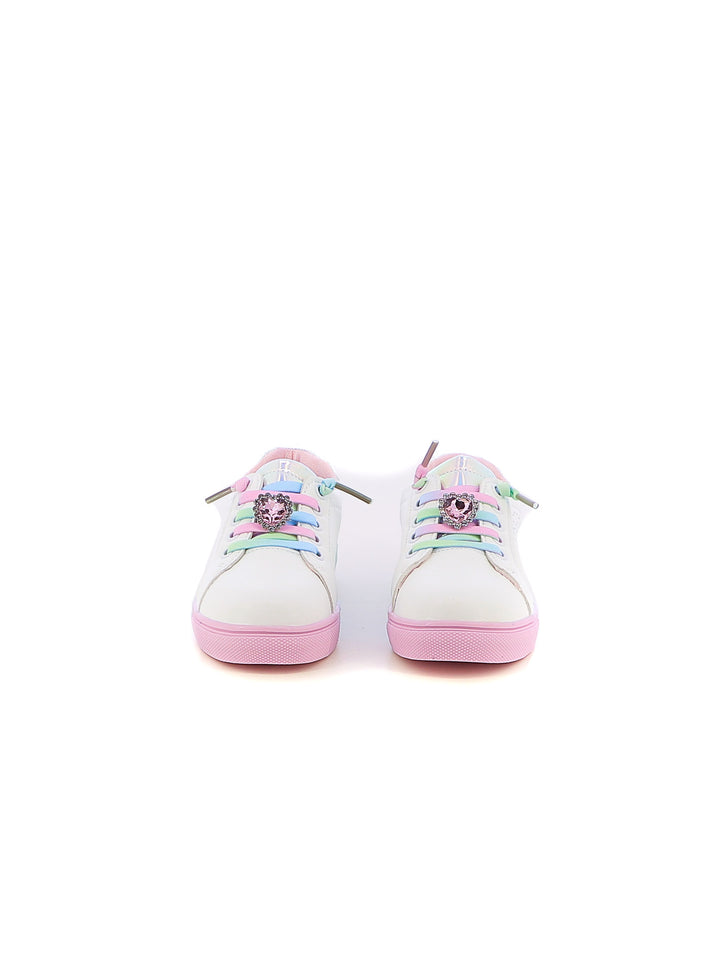 Sneakers stringate bambina LOVE DETAILS 134-353 multicolor | Costa Superstore
