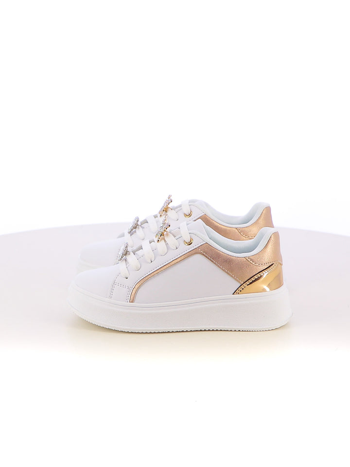 Sneakers stringate bambina LOVE DETAILS 153-343 rosa | Costa Superstore